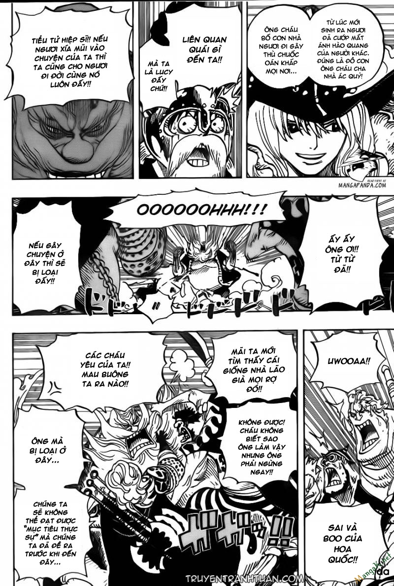 One Piece - Đảo Hải Tặc Chapter 708 - Image 10