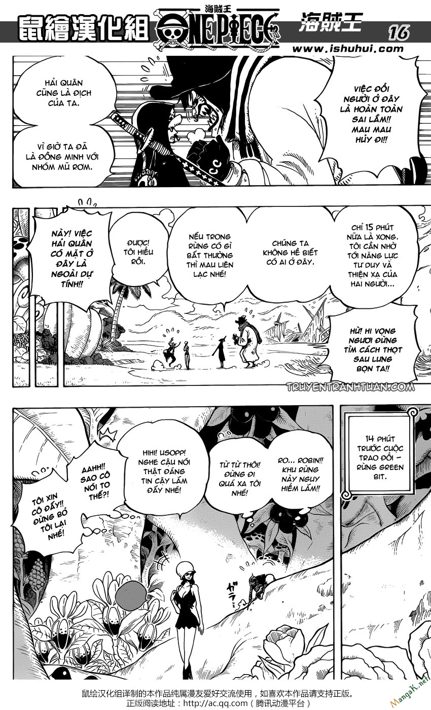 One Piece - Đảo Hải Tặc Chapter 710 - Image 14