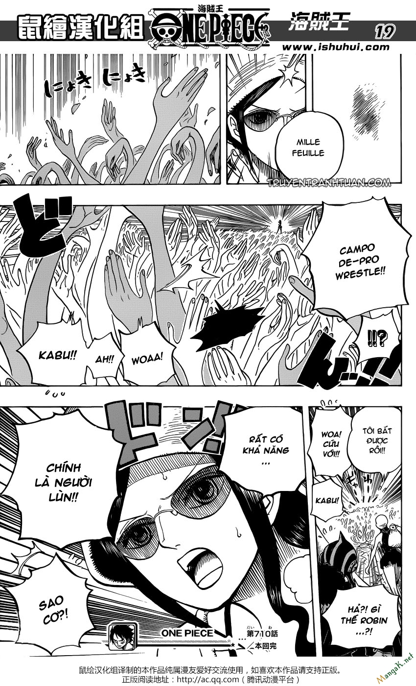 One Piece - Đảo Hải Tặc Chapter 710 - Image 17