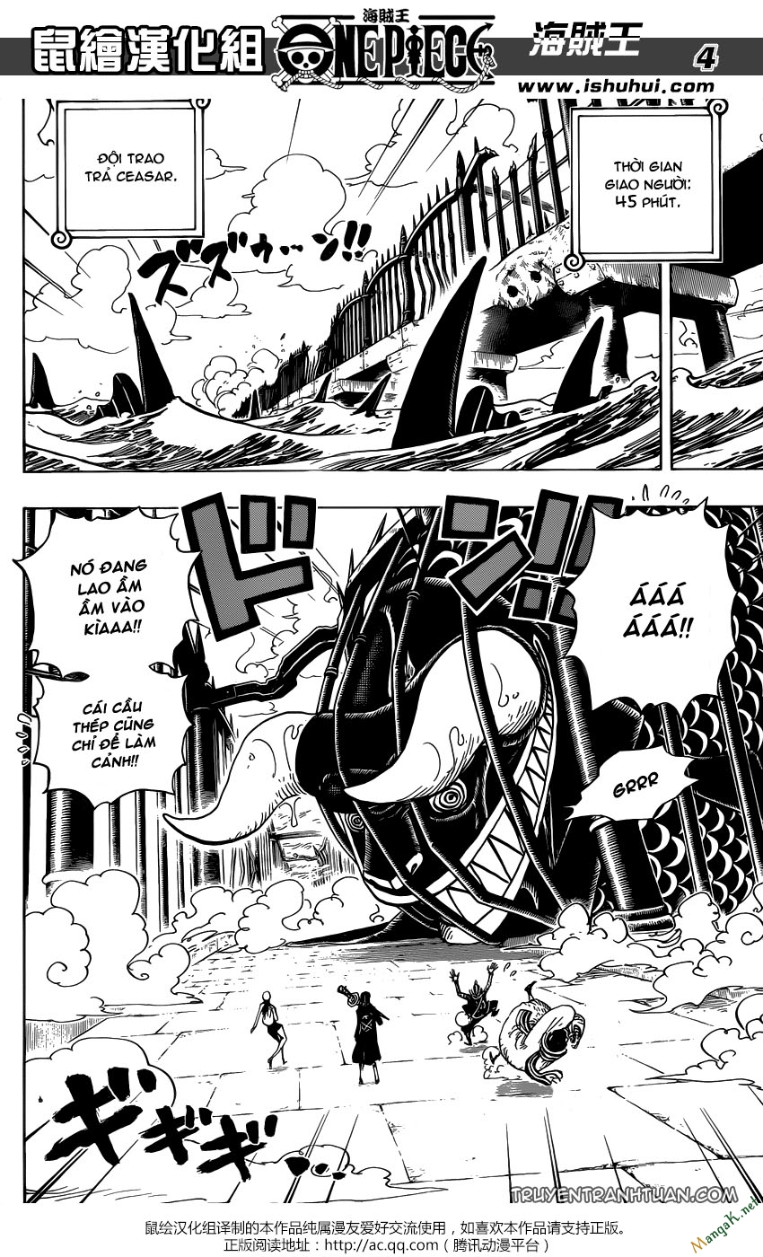 One Piece - Đảo Hải Tặc Chapter 710 - Image 3