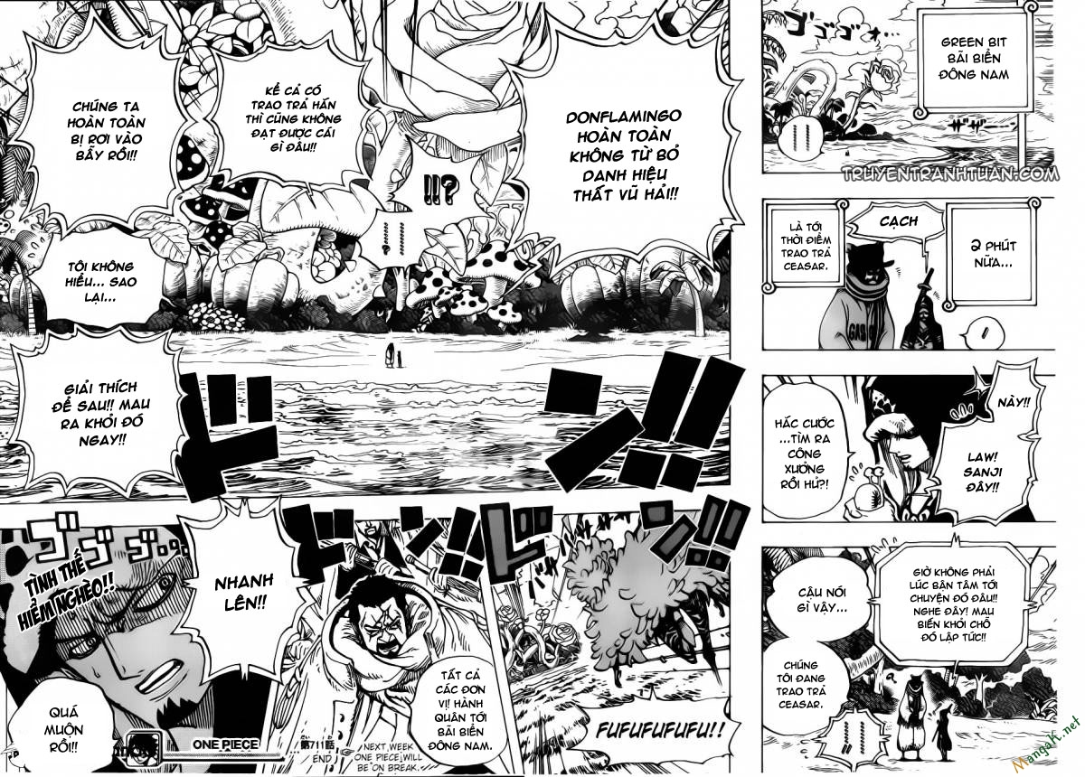 One Piece - Đảo Hải Tặc Chapter 711 - Image 17