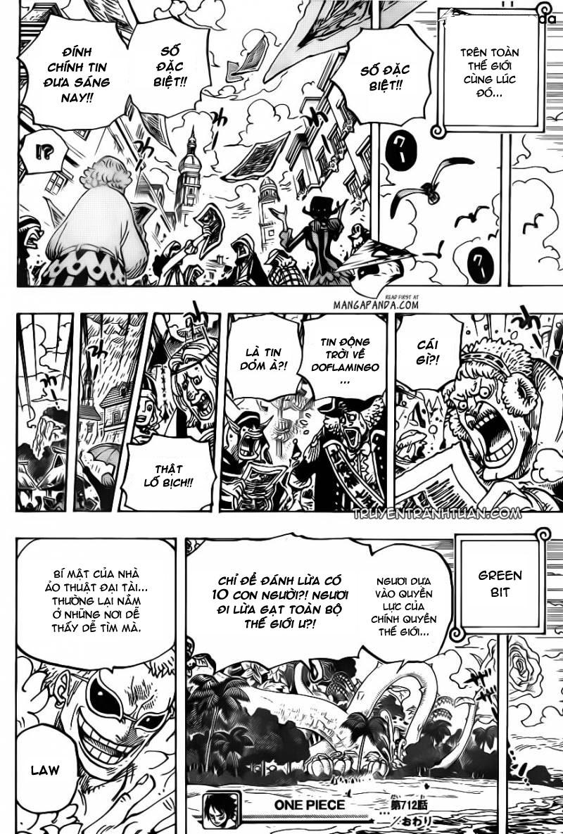 One Piece - Đảo Hải Tặc Chapter 712 - Image 16
