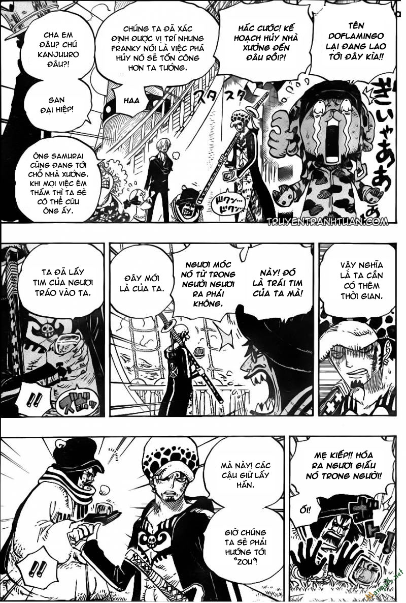 One Piece - Đảo Hải Tặc Chapter 724 - Image 9