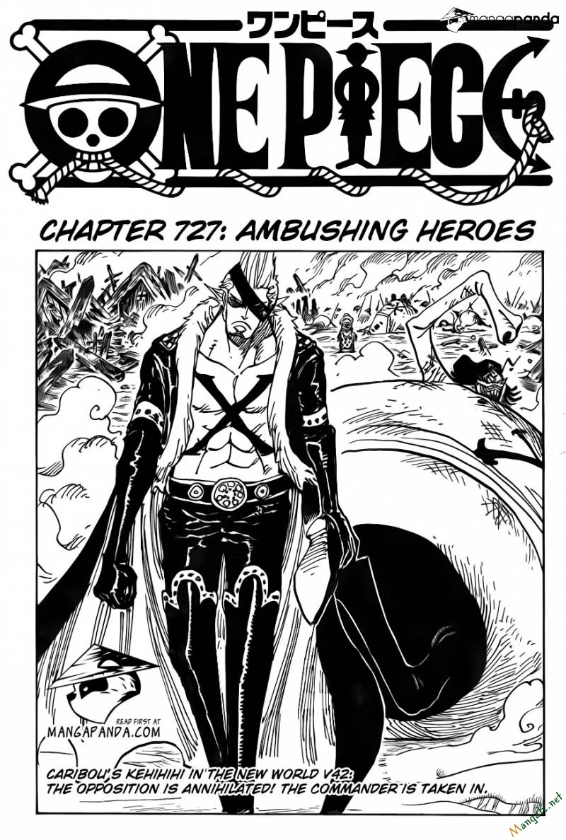 One Piece - Đảo Hải Tặc Chapter 727 - Image 1