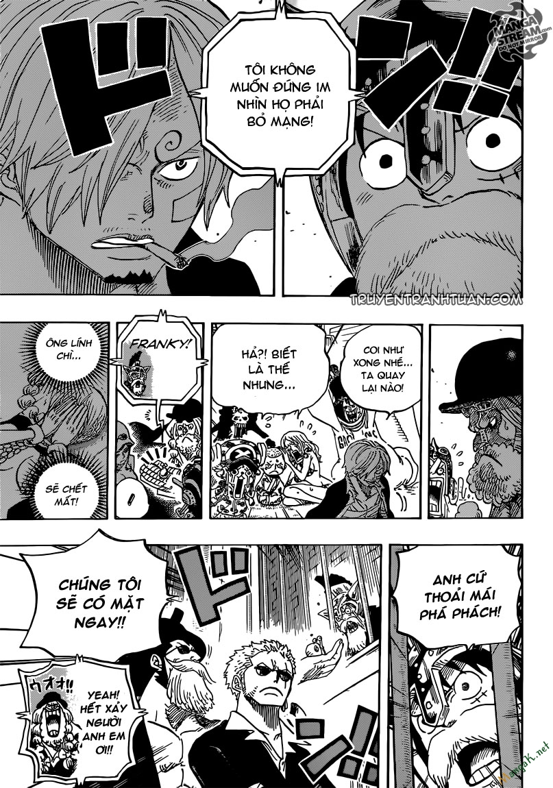 One Piece - Đảo Hải Tặc Chapter 729 - Image 14