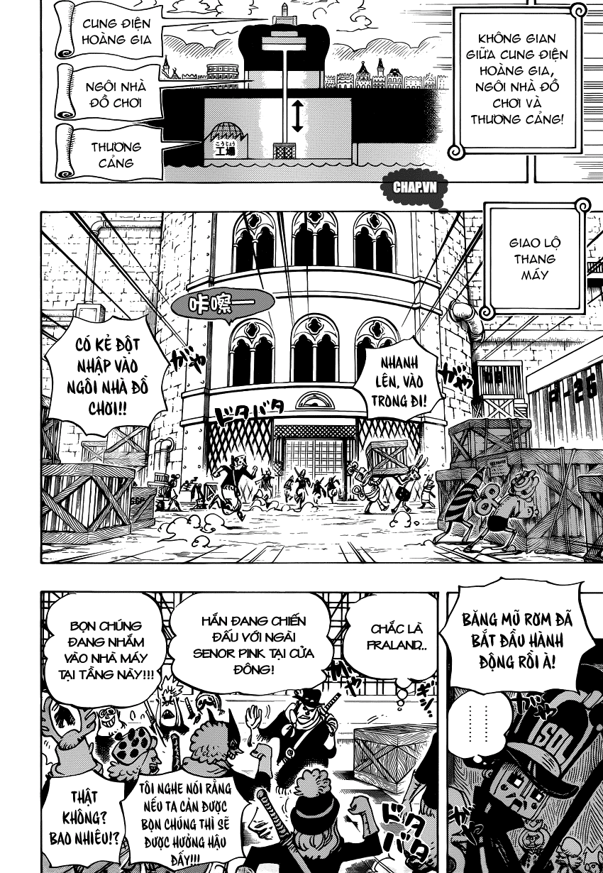 One Piece - Đảo Hải Tặc Chapter 733 - Image 11
