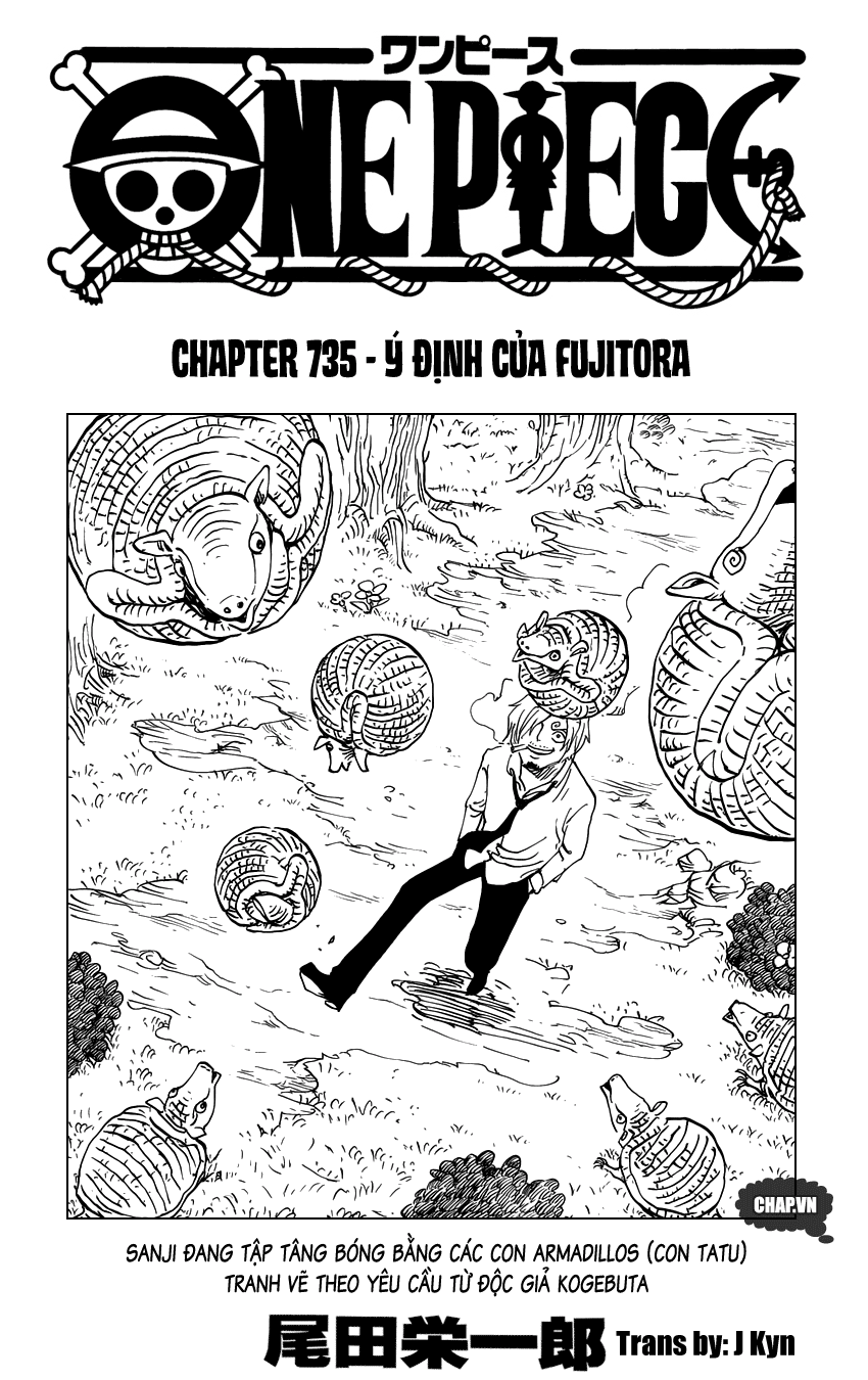 One Piece - Đảo Hải Tặc Chapter 735 - Image 1