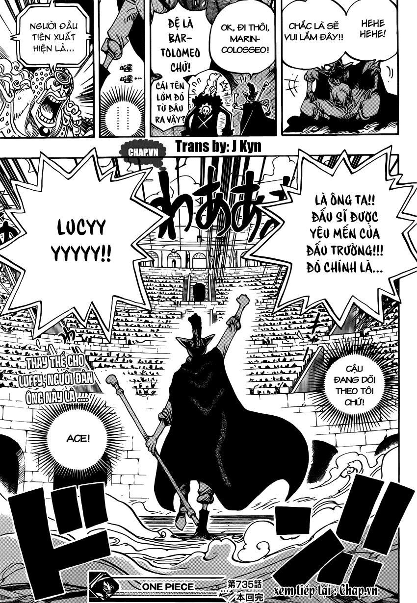 One Piece - Đảo Hải Tặc Chapter 735 - Image 19