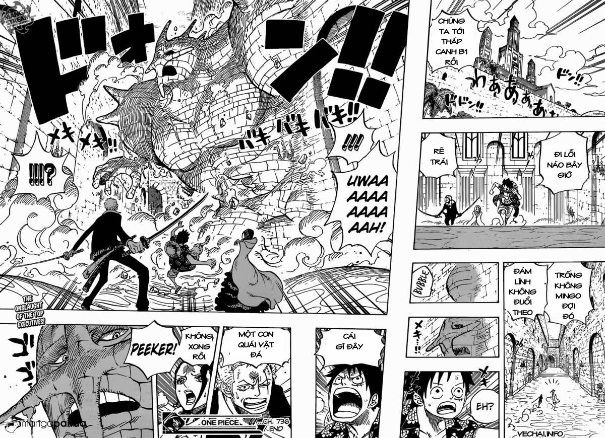 One Piece - Đảo Hải Tặc Chapter 736 - Image 17