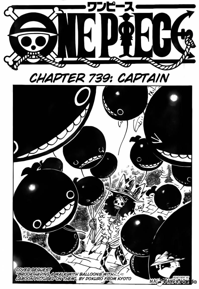 One Piece - Đảo Hải Tặc Chapter 739 - Image 1