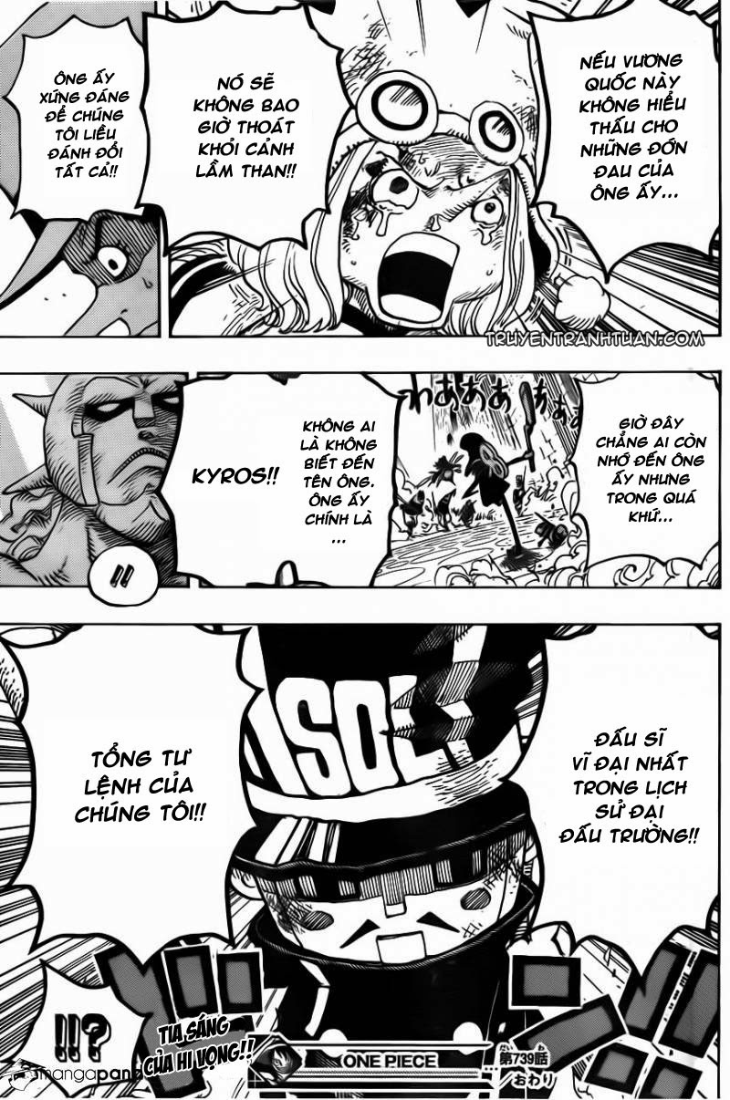 One Piece - Đảo Hải Tặc Chapter 739 - Image 18