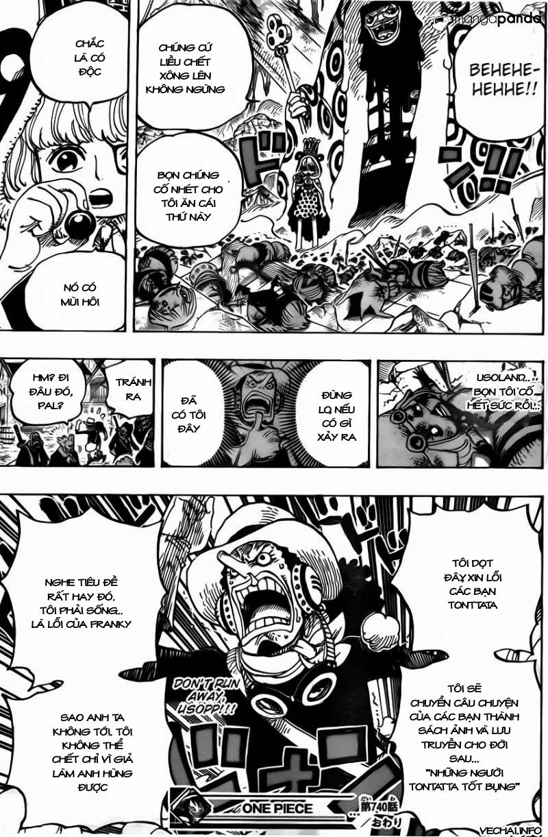 One Piece - Đảo Hải Tặc Chapter 740 - Image 20