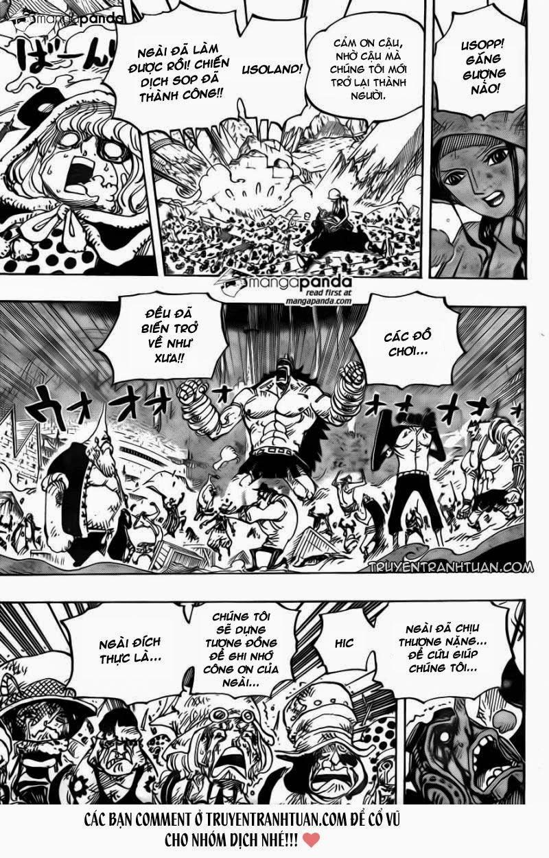 One Piece - Đảo Hải Tặc Chapter 743 - Image 10