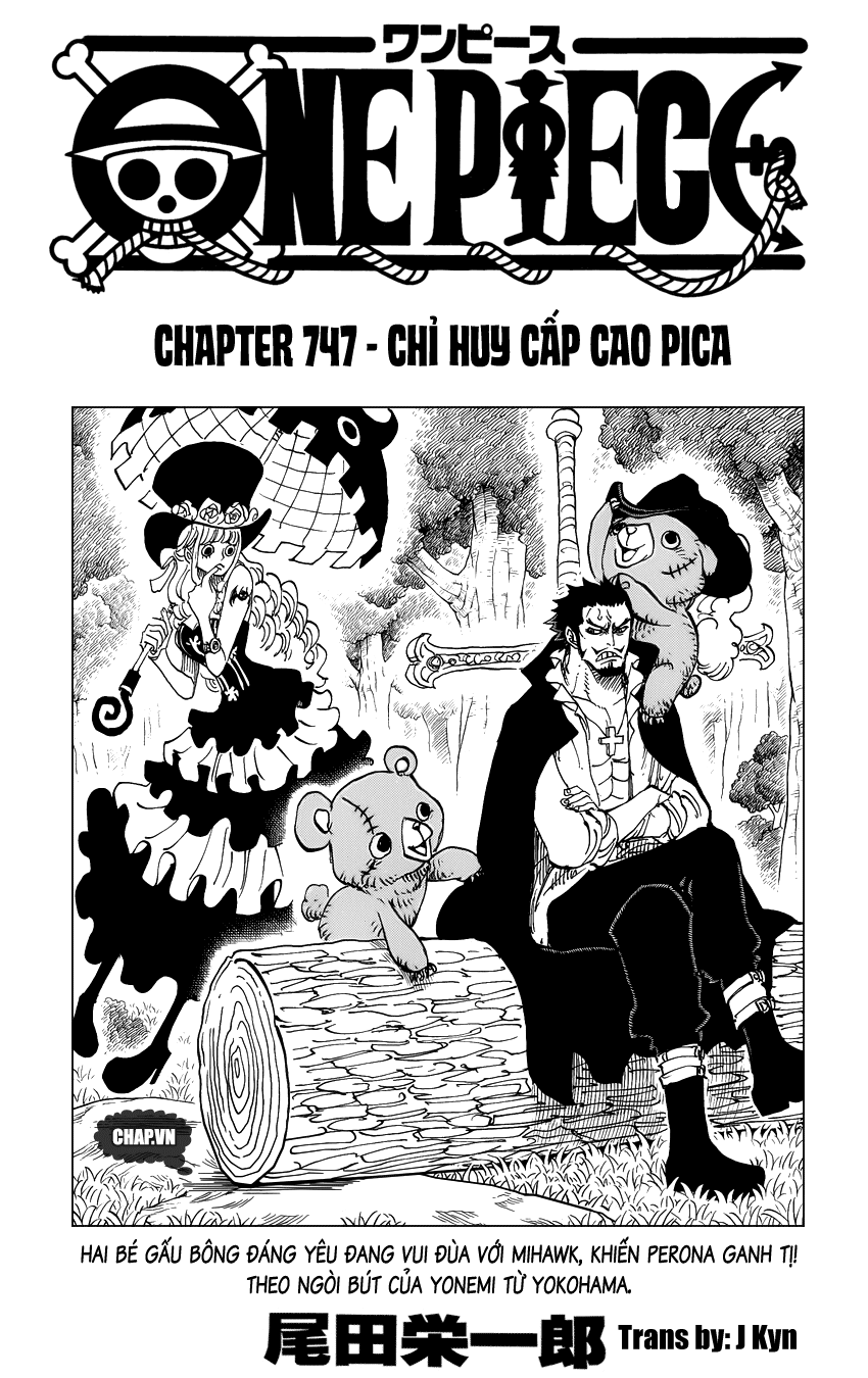 One Piece - Đảo Hải Tặc Chapter 747 - Image 1