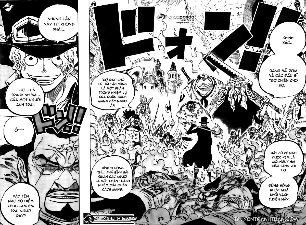 One Piece - Đảo Hải Tặc Chapter 750 - Image 15