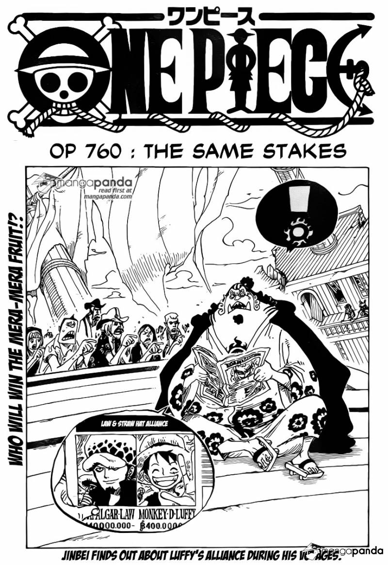 One Piece - Đảo Hải Tặc Chapter 760 - Image 1