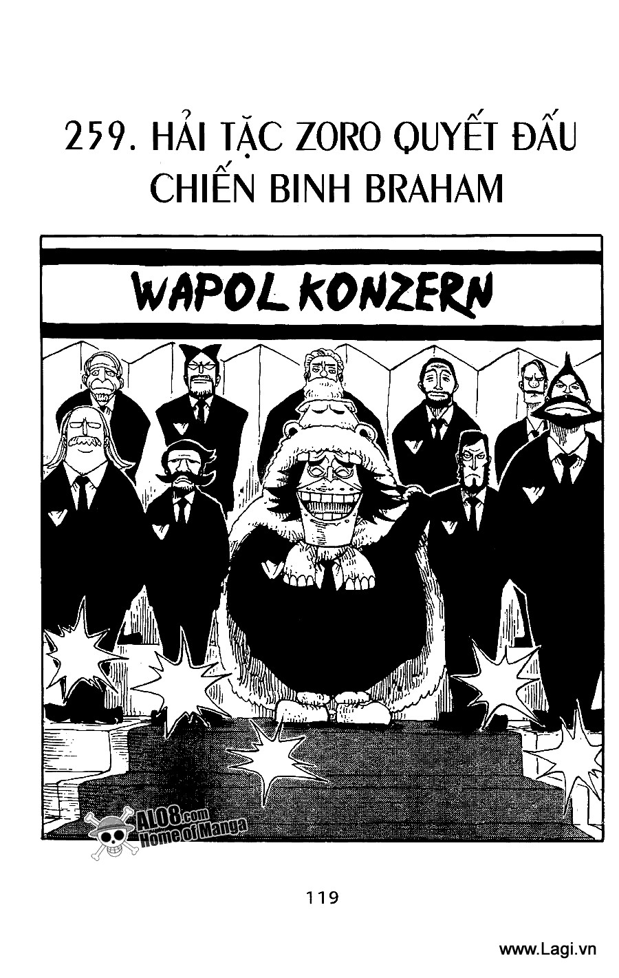 One Piece - Đảo Hải Tặc Chapter 259 - Image 1