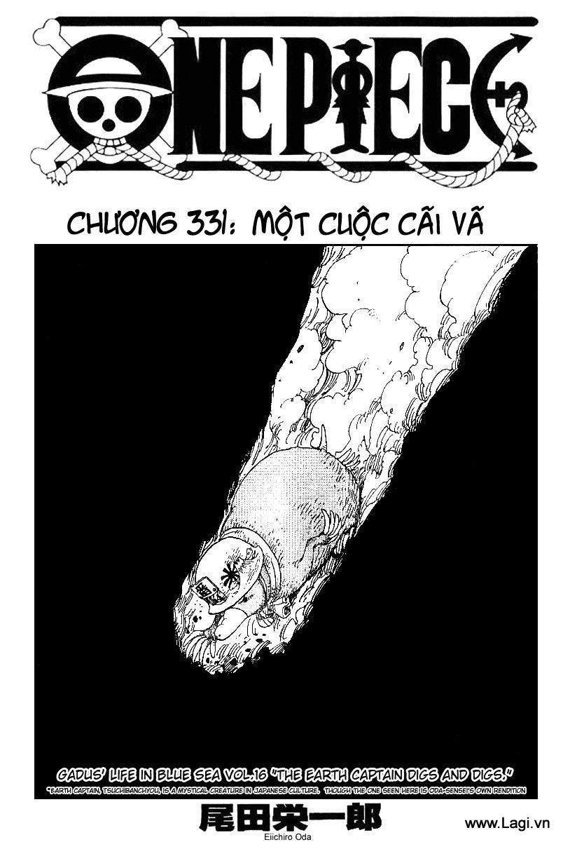 One Piece - Đảo Hải Tặc Chapter 331 - Image 1