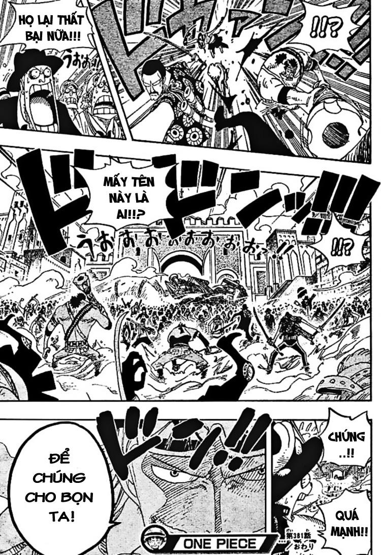 One Piece - Đảo Hải Tặc Chapter 381 - Image 18