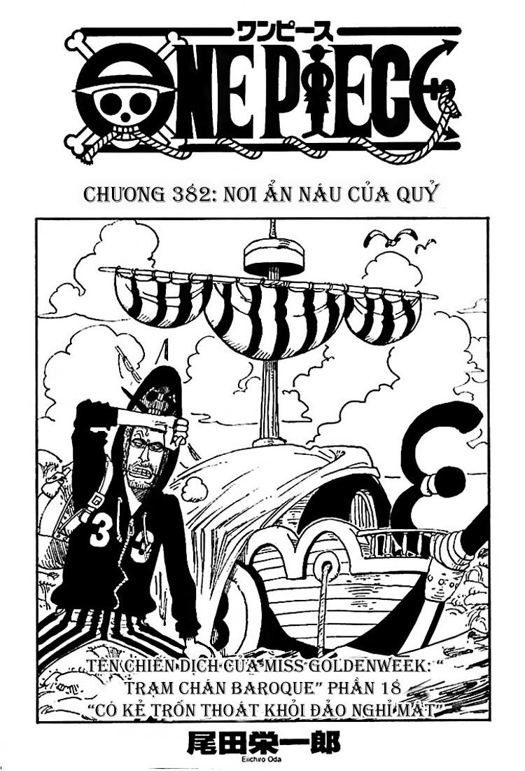 One Piece - Đảo Hải Tặc Chapter 382 - Image 1