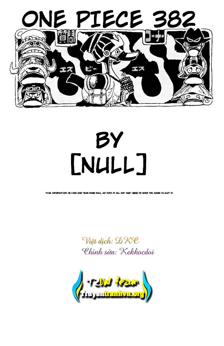 One Piece - Đảo Hải Tặc Chapter 382 - Image 19