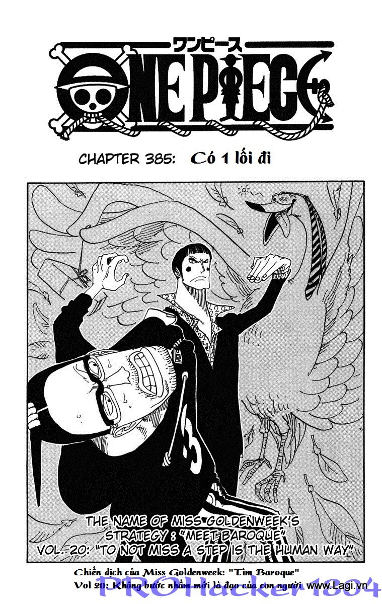 One Piece - Đảo Hải Tặc Chapter 385 - Image 1