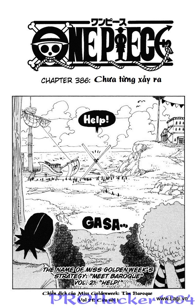 One Piece - Đảo Hải Tặc Chapter 386 - Image 1