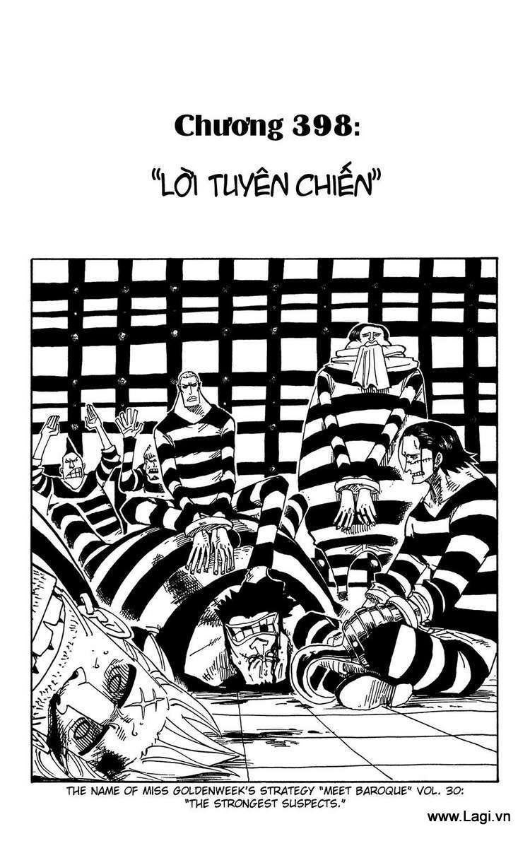 One Piece - Đảo Hải Tặc Chapter 398 - Image 1