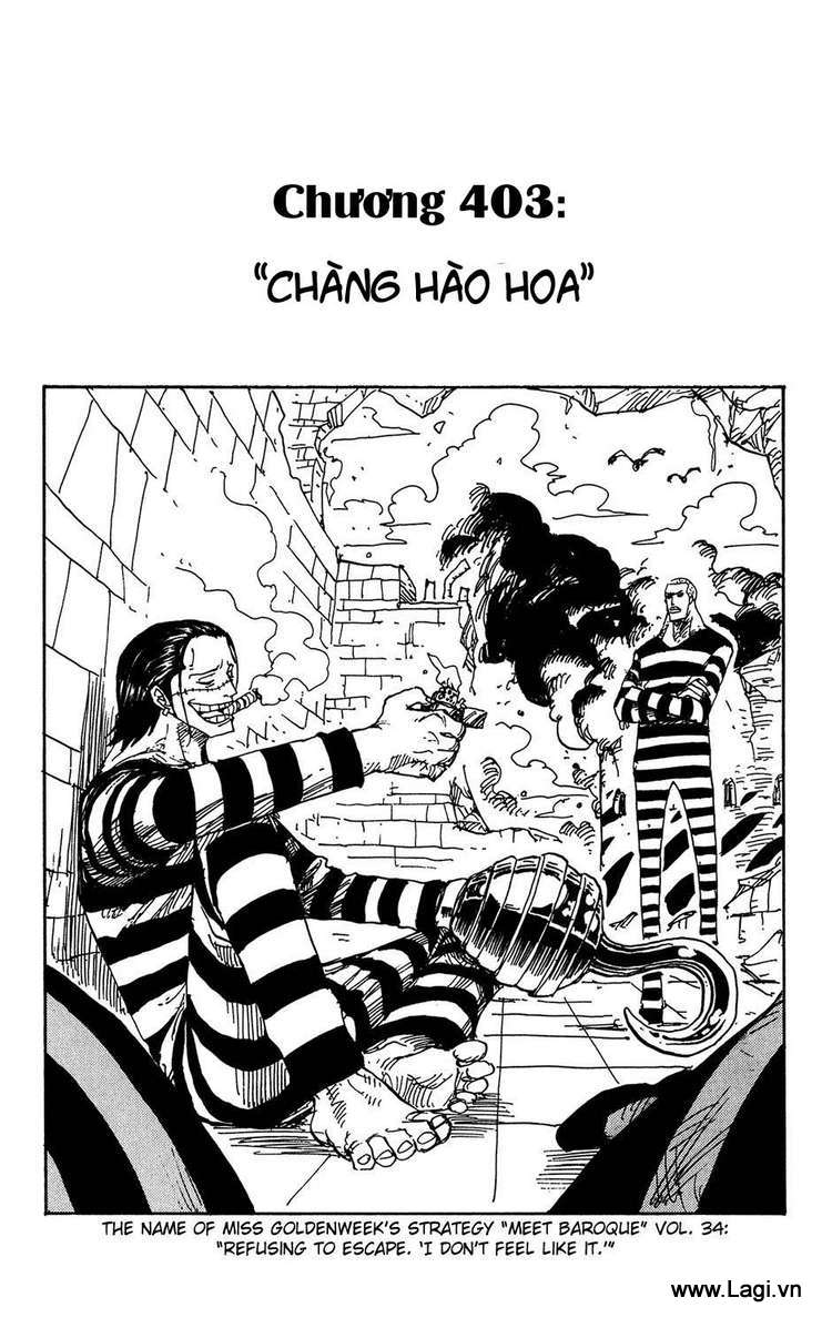 One Piece - Đảo Hải Tặc Chapter 403 - Image 1